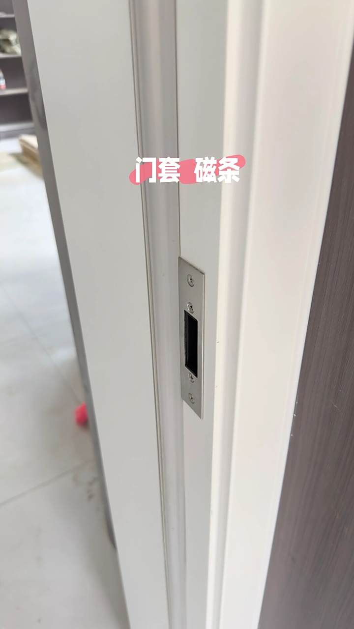 静音磁吸工艺烤漆门 今天给大家分享是一款静音磁吸门 木门采用45度斜