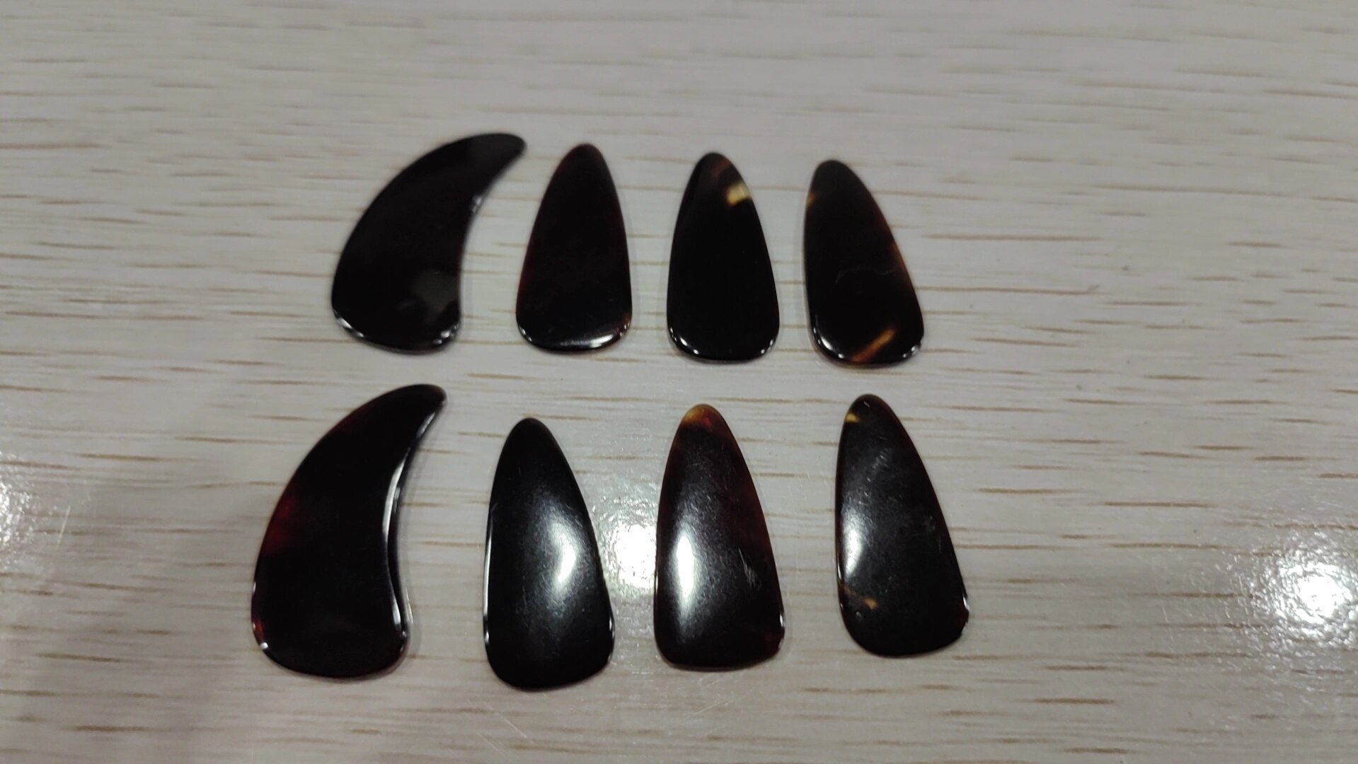 真正的玳瑁古筝指甲