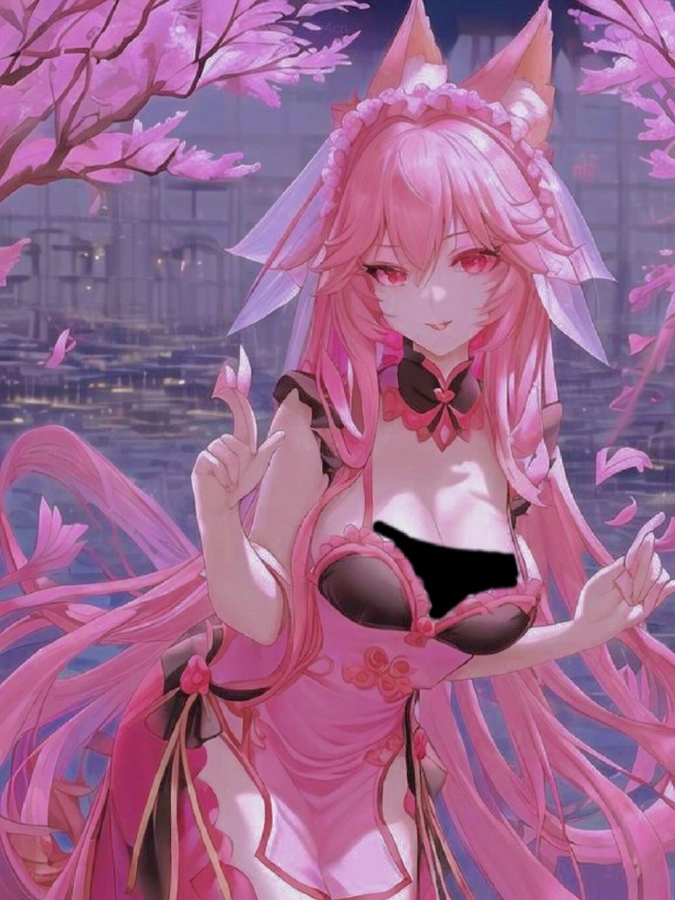 一一(原创自己精p)#易次元ai #神仙壁纸 #furry兽圈 #粉色系