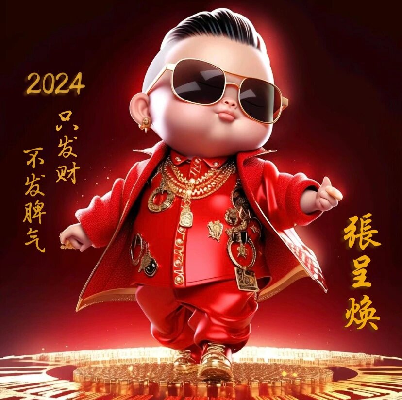 2024龙年暴富头像