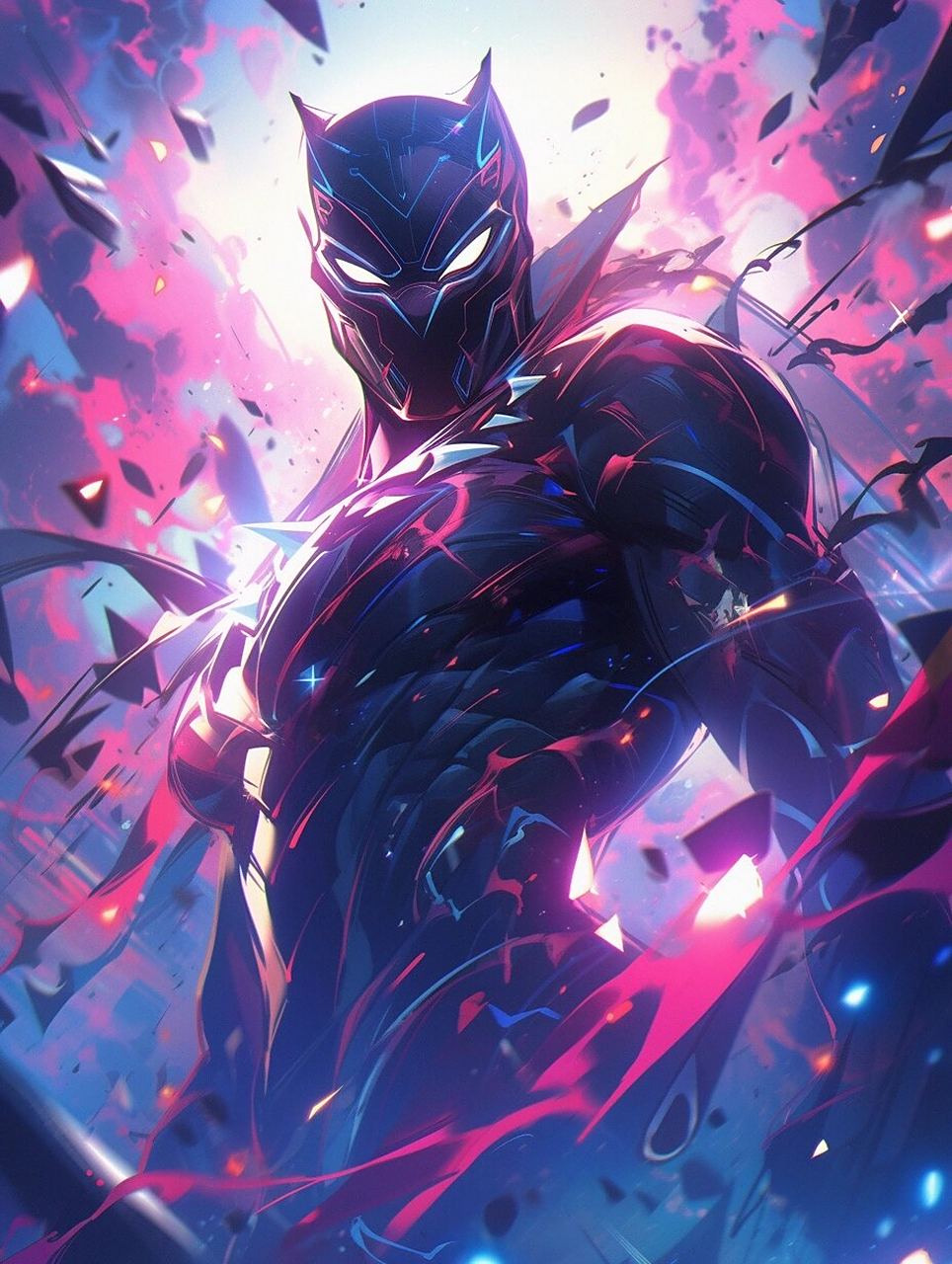 漫威人物大全|黑豹 漫威黑豹,另一种风格的漫威人物,喜欢的带走