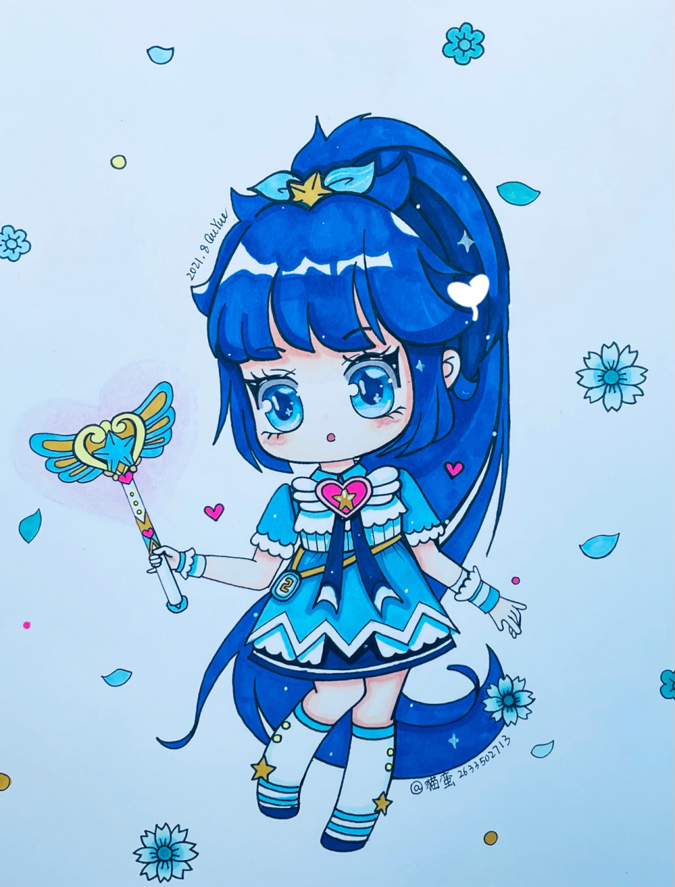 迷你世界 巴啦啦小魔仙 凌美琪原创q版动漫 78迷你世界7015巴拉