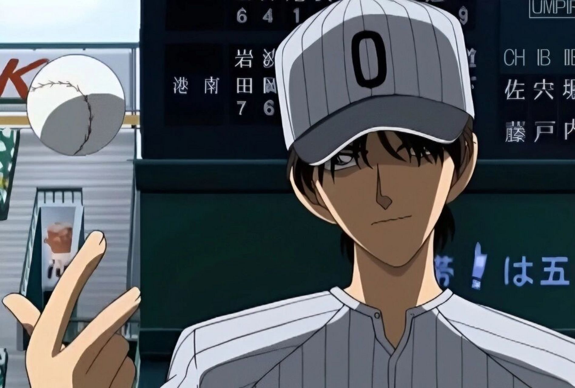 盤點名柯中只出現過幾次的人物1. 稻尾一久,棒球7215選手.