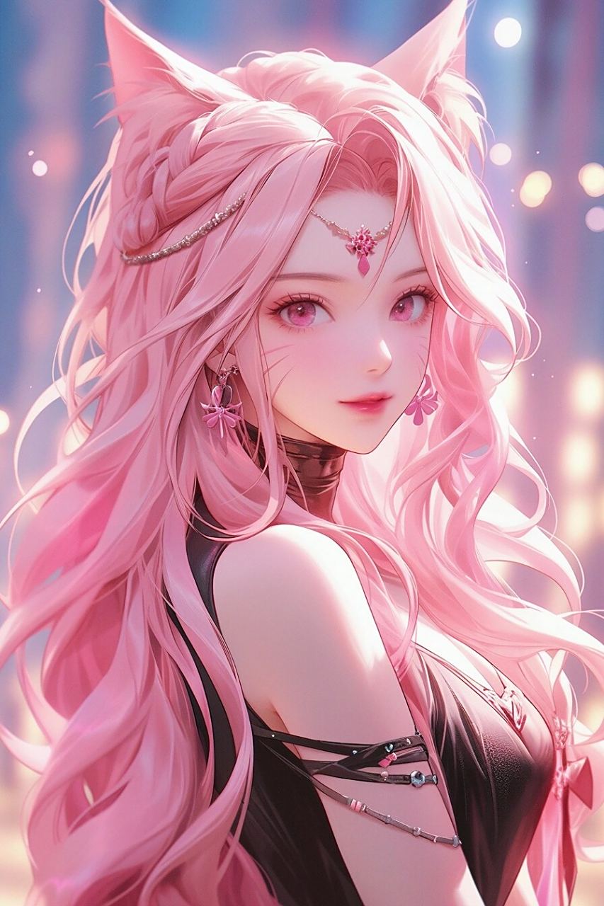 甜心壁纸8215女团kda阿狸美少女赛博动漫头像