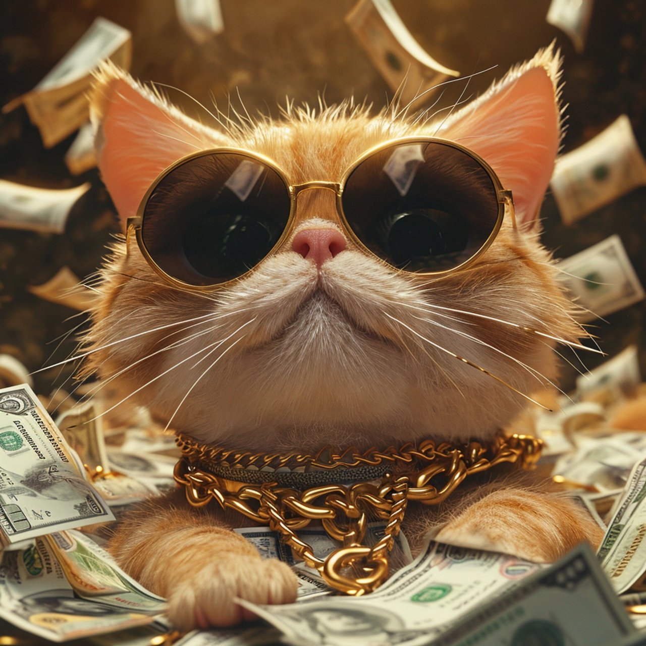 招财头像 在这个充满机遇的时代,我们都渴望着财运亨通,好运连连.