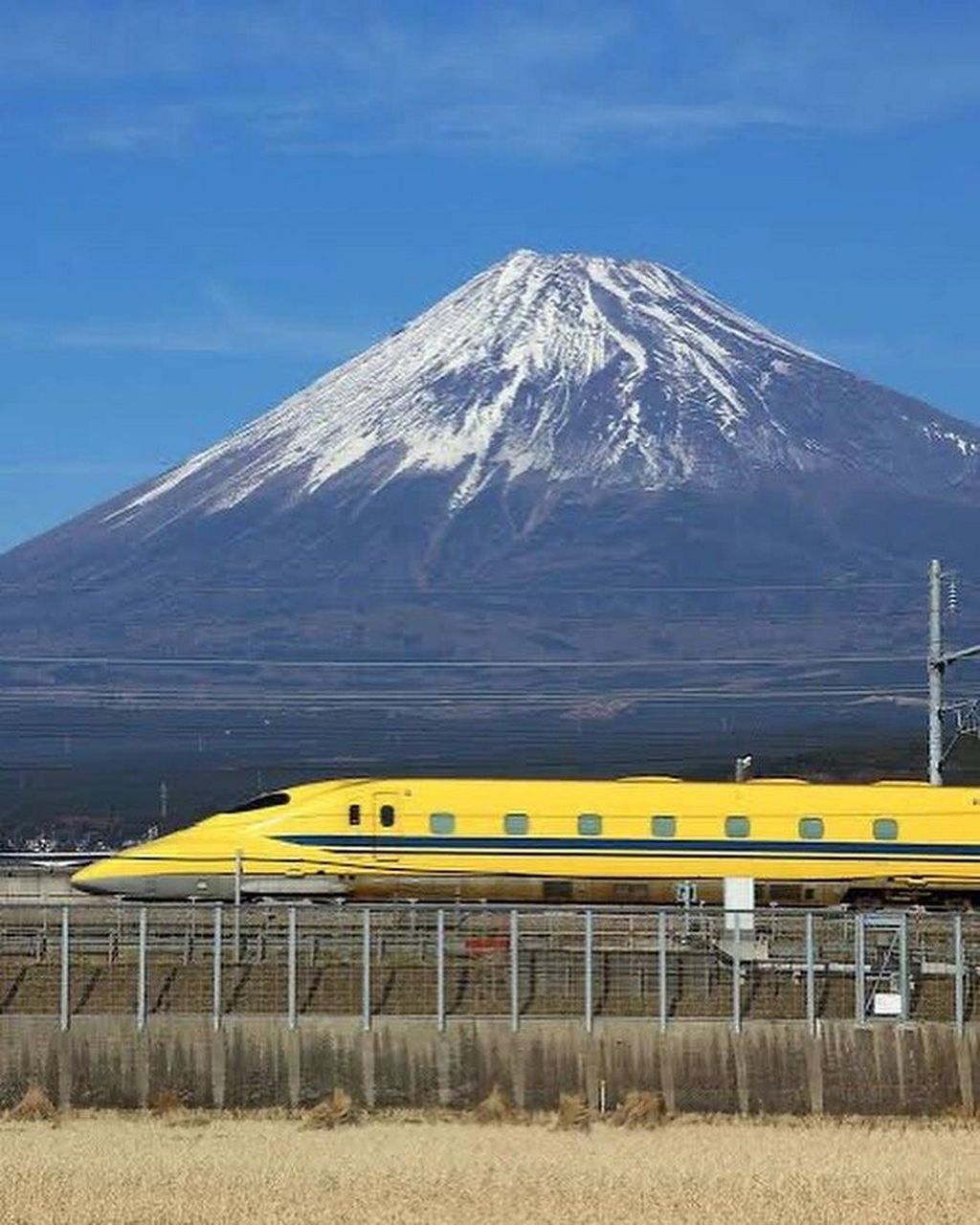 日本的幸运子弹列车:「doctor yellow」 如果你曾经看到过在日本著名