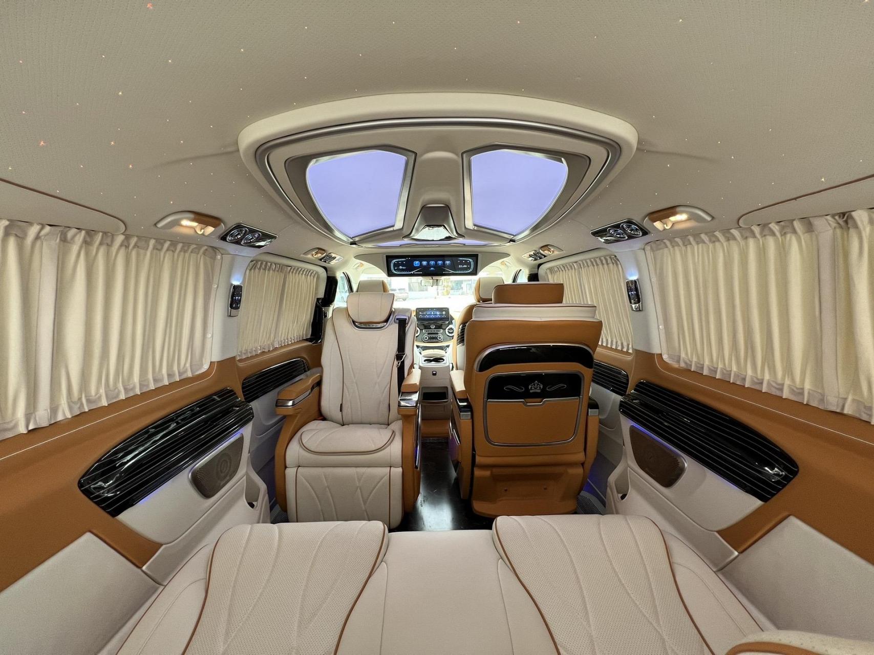 全新改款奔驰迈巴赫vs980l商务车!不到50万落地,实在太豪华啦!