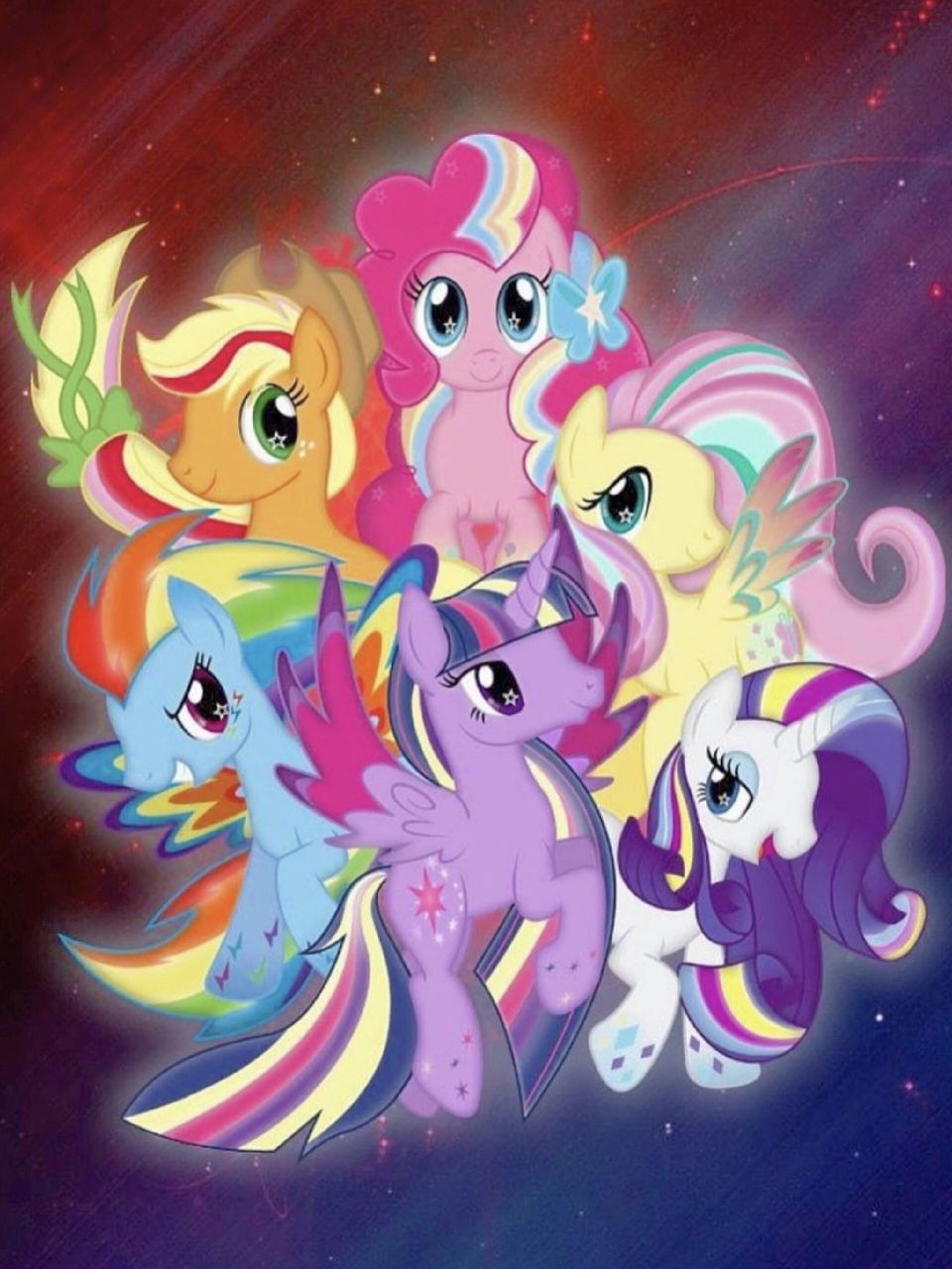 点进来就不想出去了😍小马宝莉壁纸来咯✌ 小马宝莉壁纸来咯😍