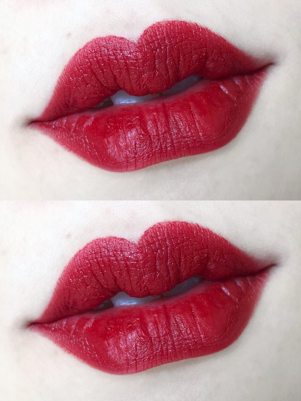 无滤镜口红试色|植村秀 mrd163 滴血红色 95 表白神仙色mrd163!