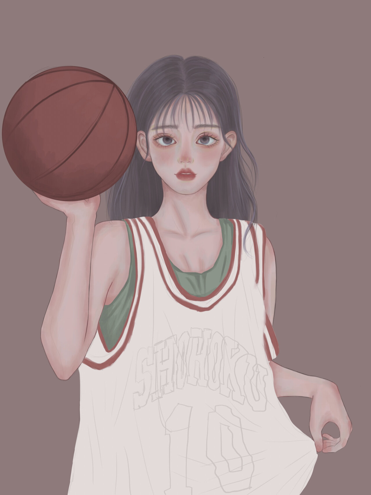 灌篮高手|赤木晴子|原创海报壁纸