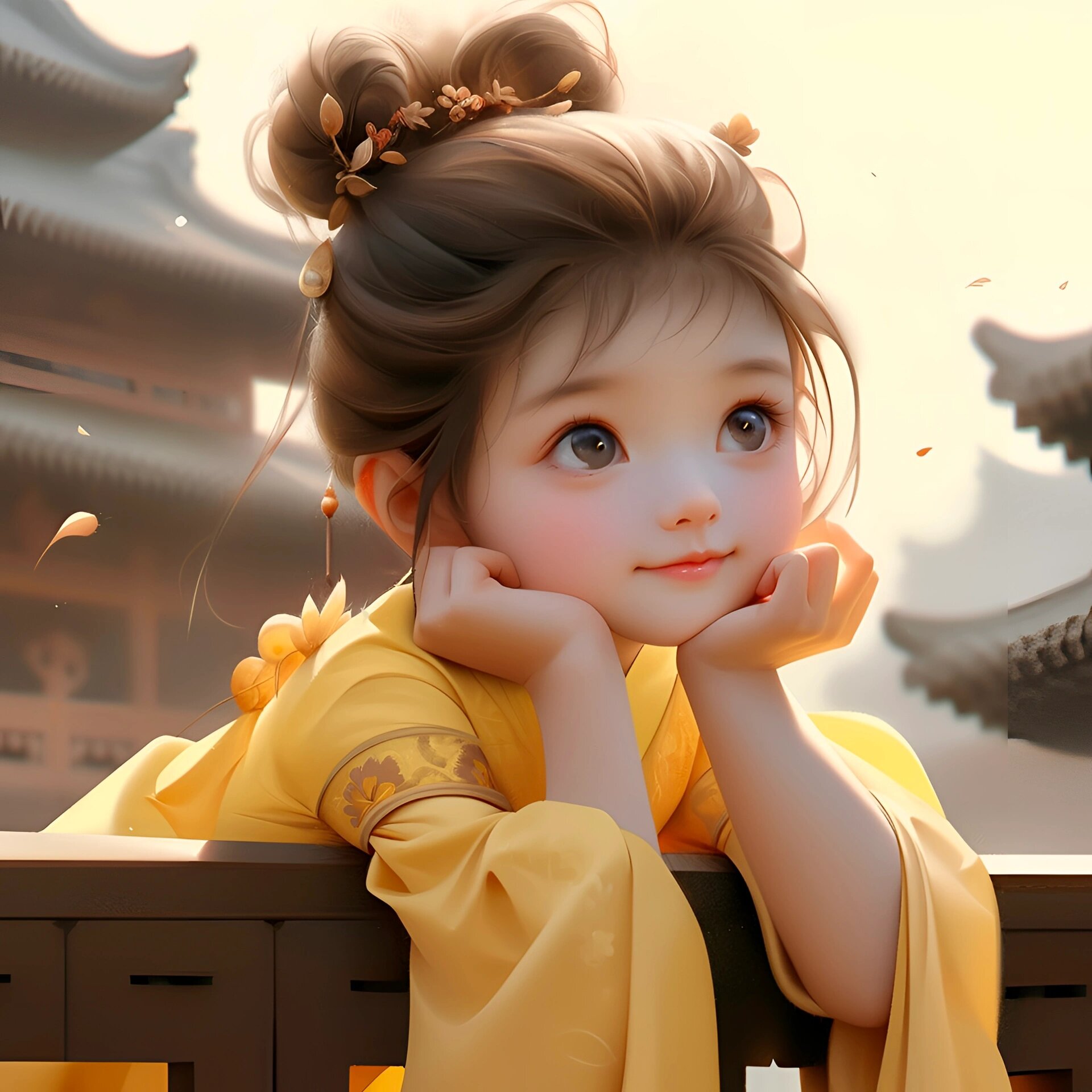 宠粉系列可爱q版古风女生头像来咯!