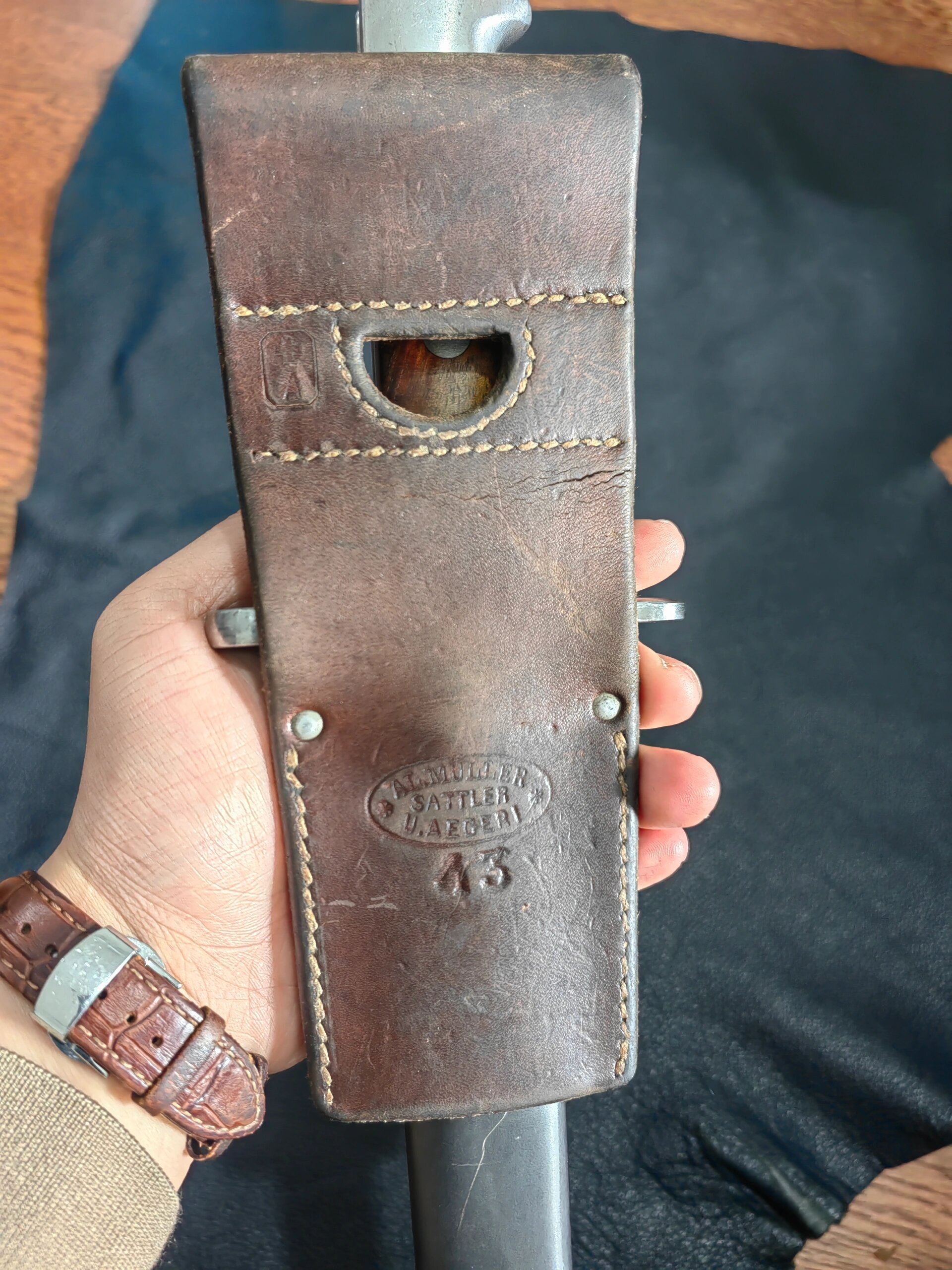 瑞士刺刀 瑞士k31老军刺,原品