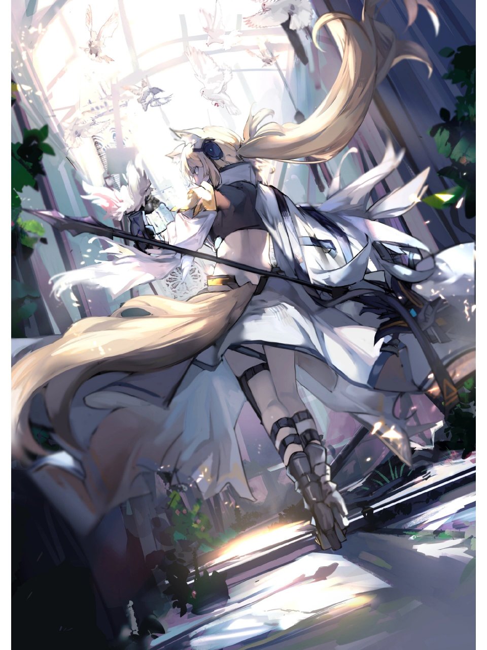 (明日方舟)"耀骑士"临光 "所谓骑士 就是照亮整片大陆的崇高者!
