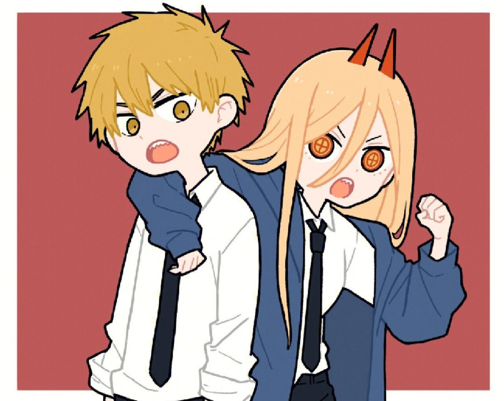 q版电锯人头像|帕瓦电次真爱?