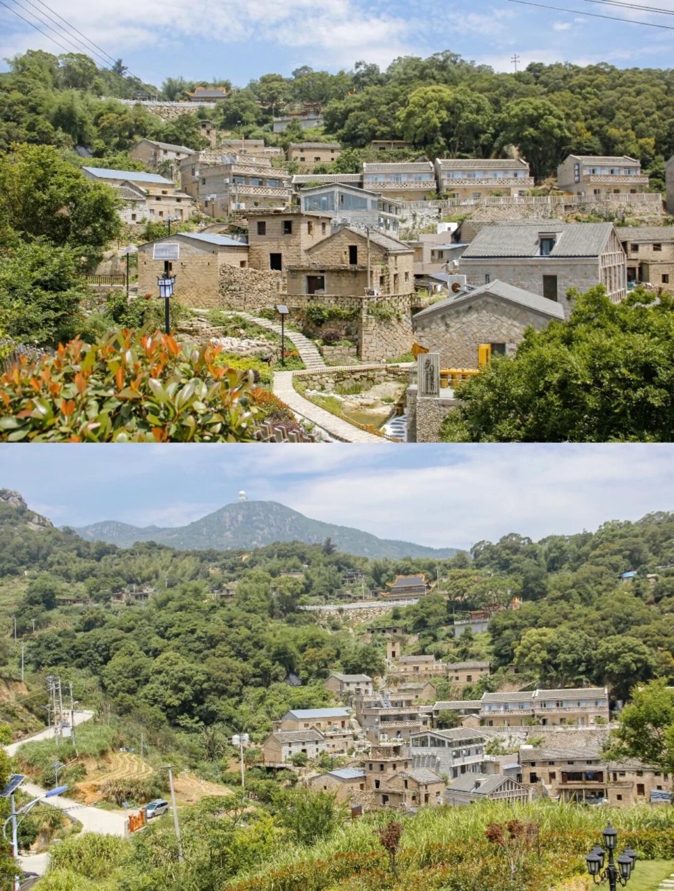 来霞浦花竹看日出93 三沙花竹日出93 导航到花竹村1号观景台,有个