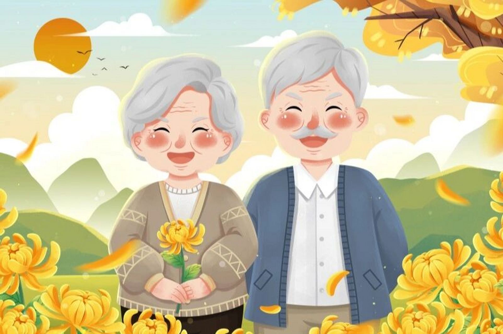 绘画小课堂-坐摇椅的老奶奶9199 今天我们做一期关于老人的简笔画