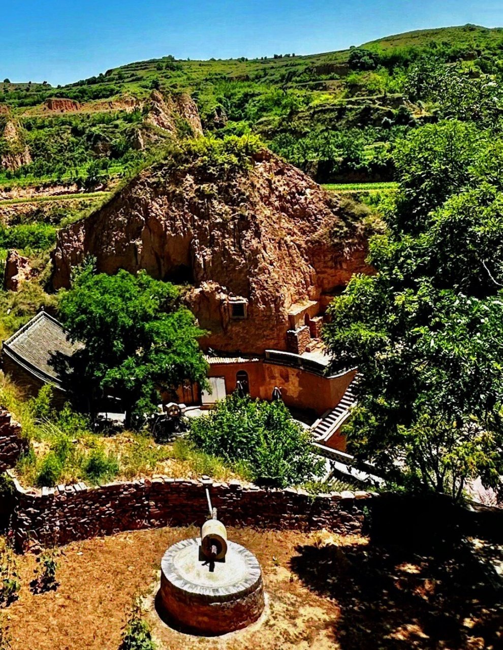 来我家乡玩一天|太原国道边农耕活化石古村      96后沟古村位于