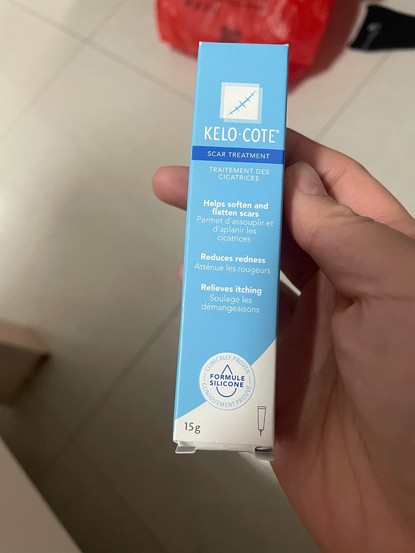 kelocote 芭克巴克疤克祛疤膏疤痕修