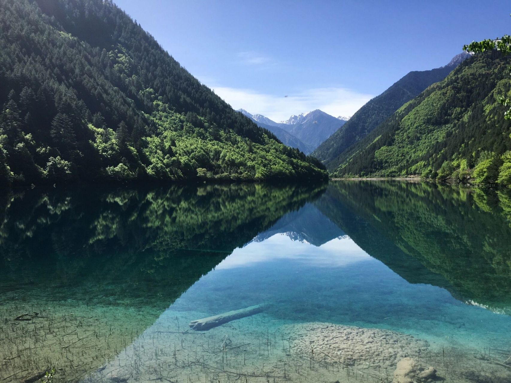 九寨沟白水江图片