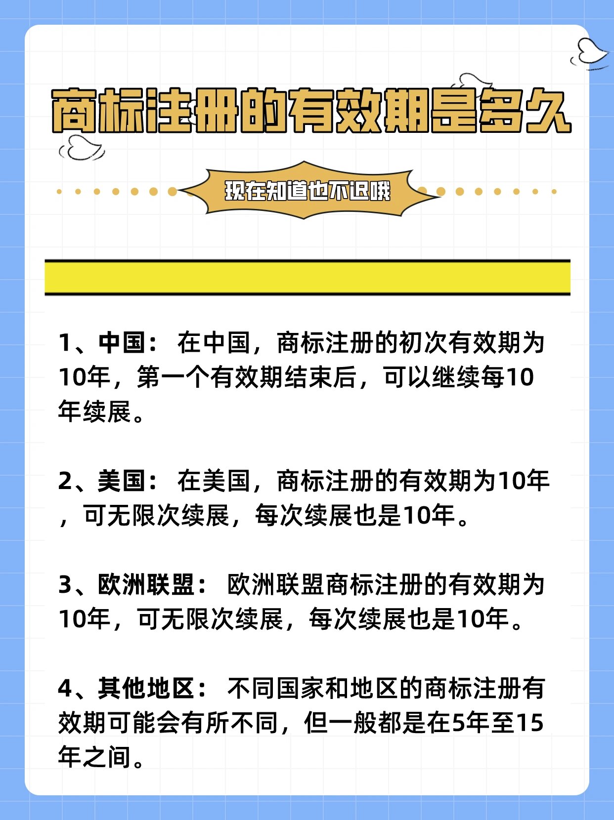 域名注册的有效期是多久？