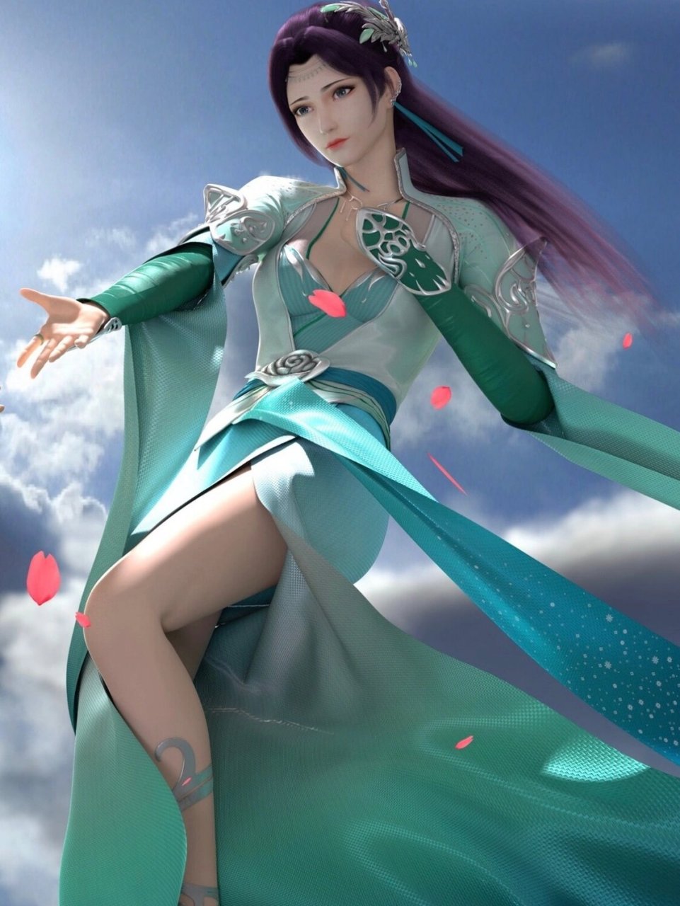 斗破苍穹云韵壁纸    点小心心了7815