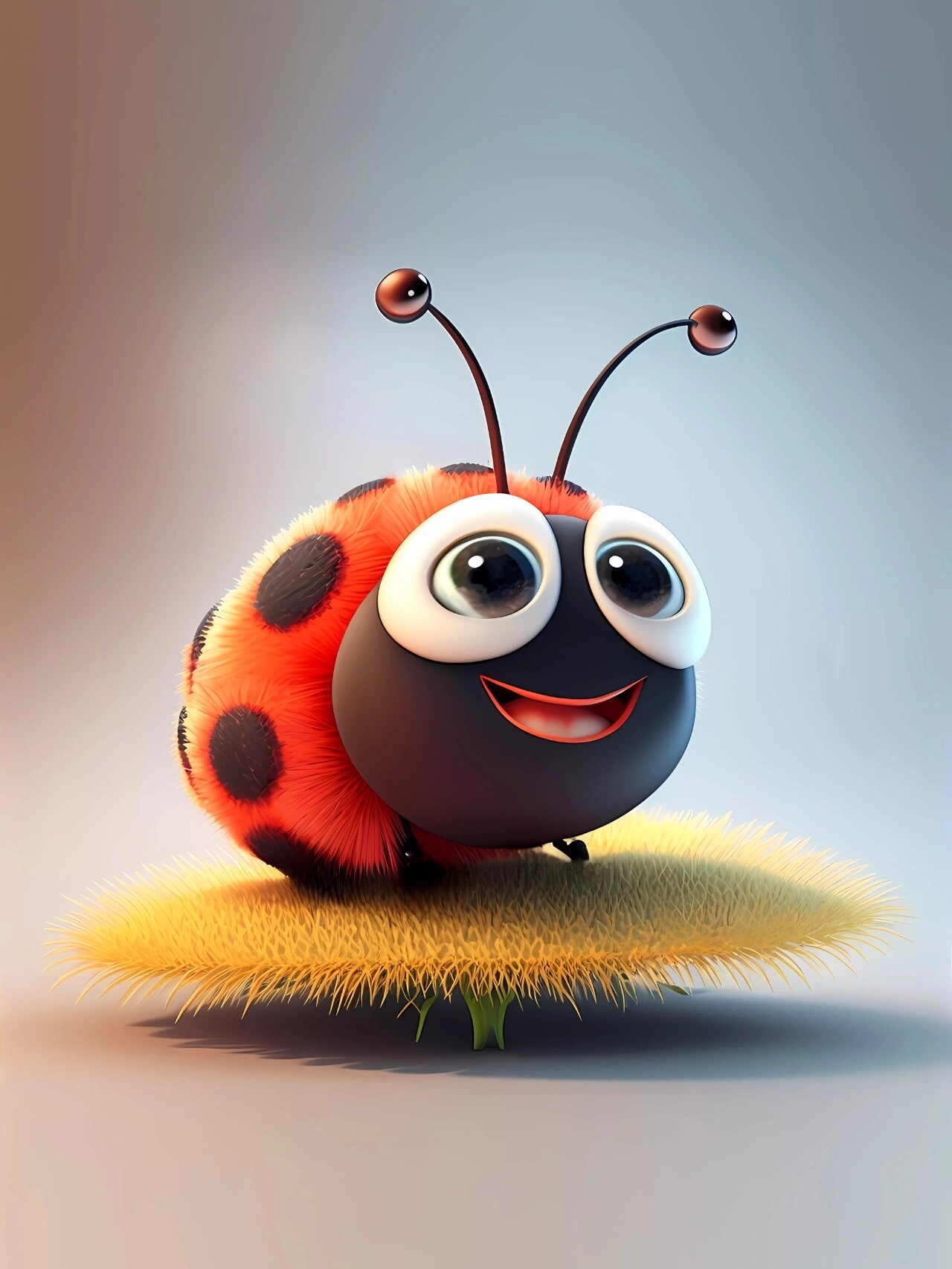 呆萌版78「七星瓢虫宝宝」 拉丁学名:coccinella septempunctata 界