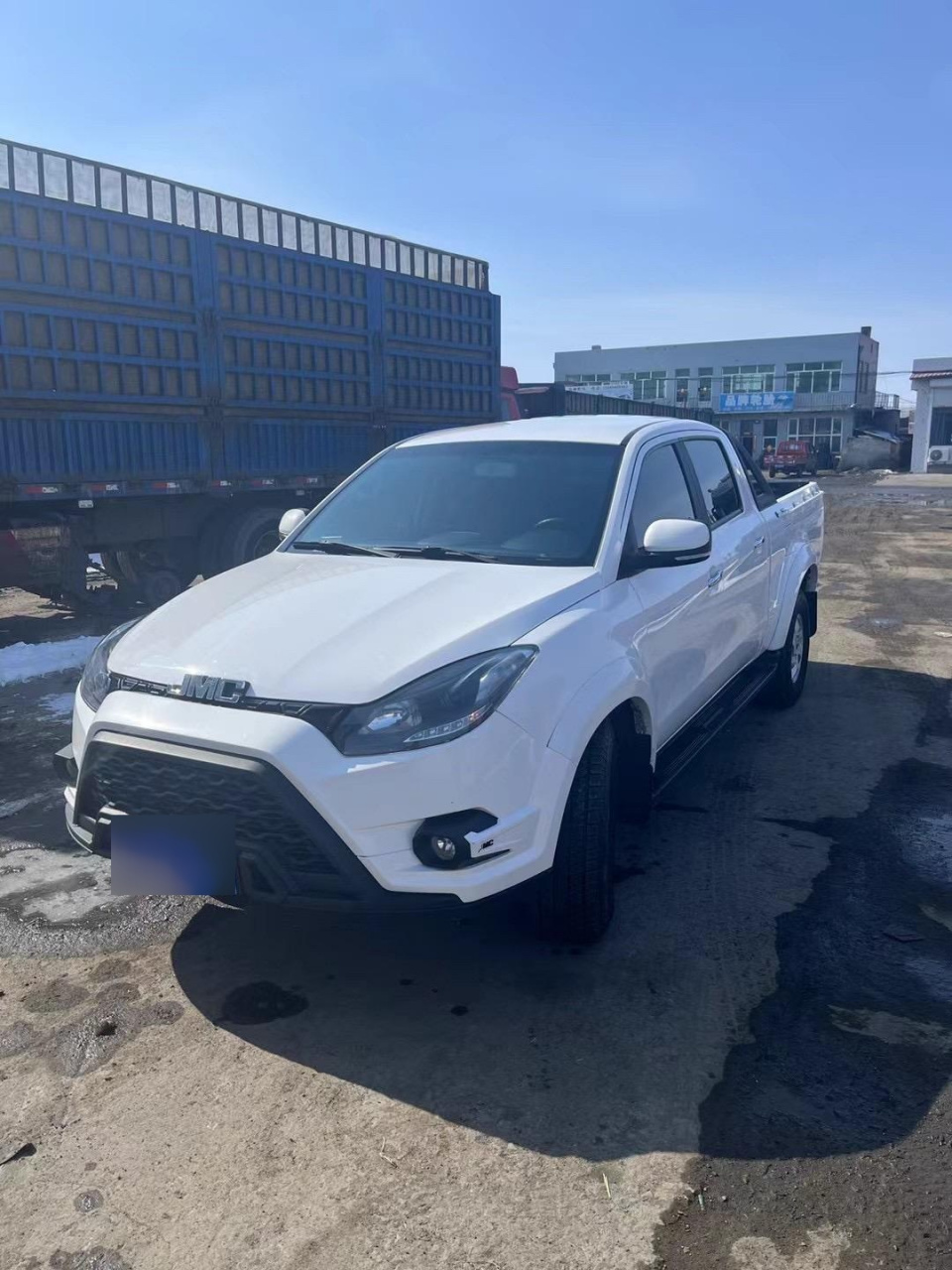 4t.出售19年江铃域虎5 柴油四驱2.4t 全车原漆 个人一手 车嘎嘎新.