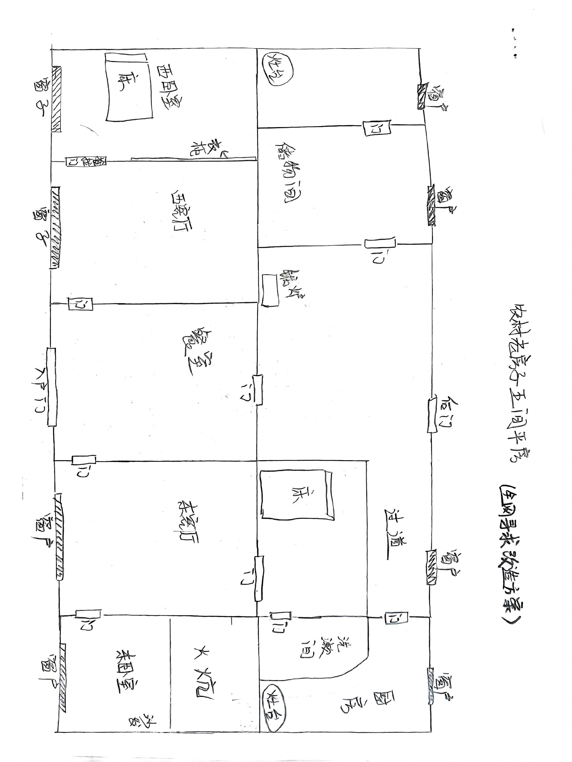 全网求助,农村五间平房,想改造一下