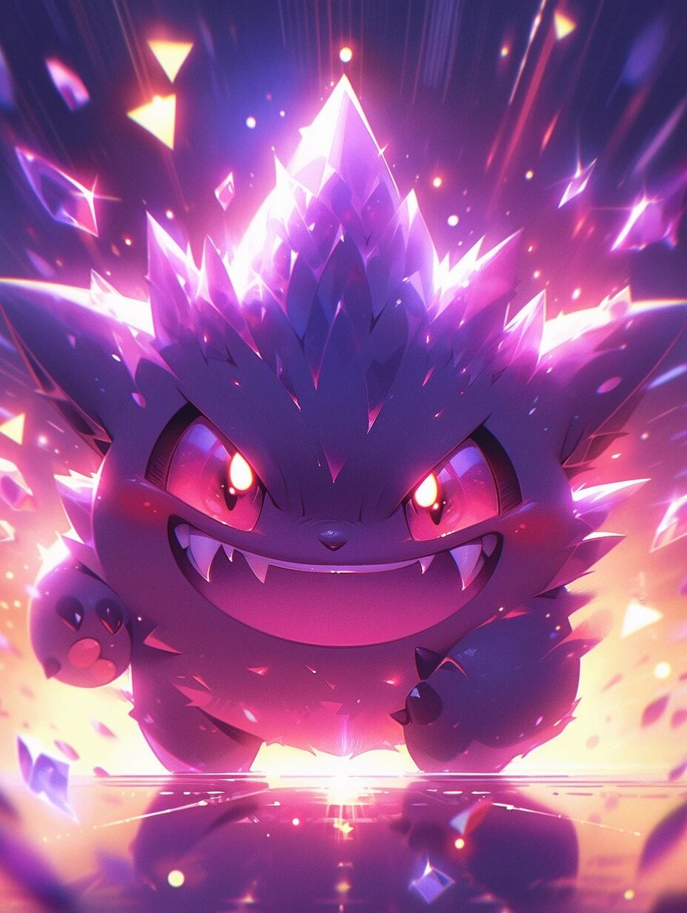 头像壁纸|耿鬼 #一起分享宝可梦# #神奇宝贝# #精灵宝可梦# #耿鬼