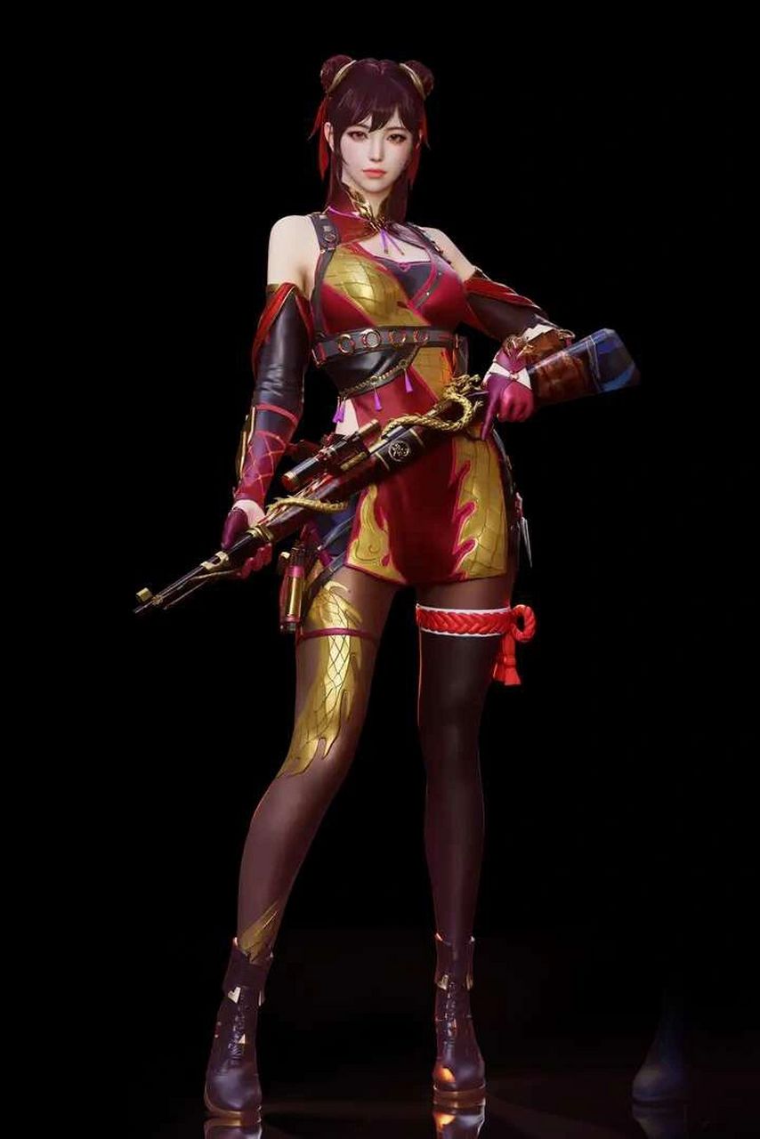 每天认识一个cf女角色---兰-巾帼英雄(81)