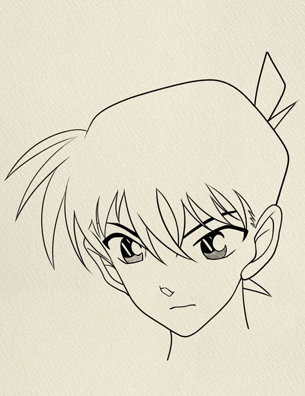 名侦探柯南# #工藤新一# #柯南# #名柯# #寻找小红书绘画大神# #画画