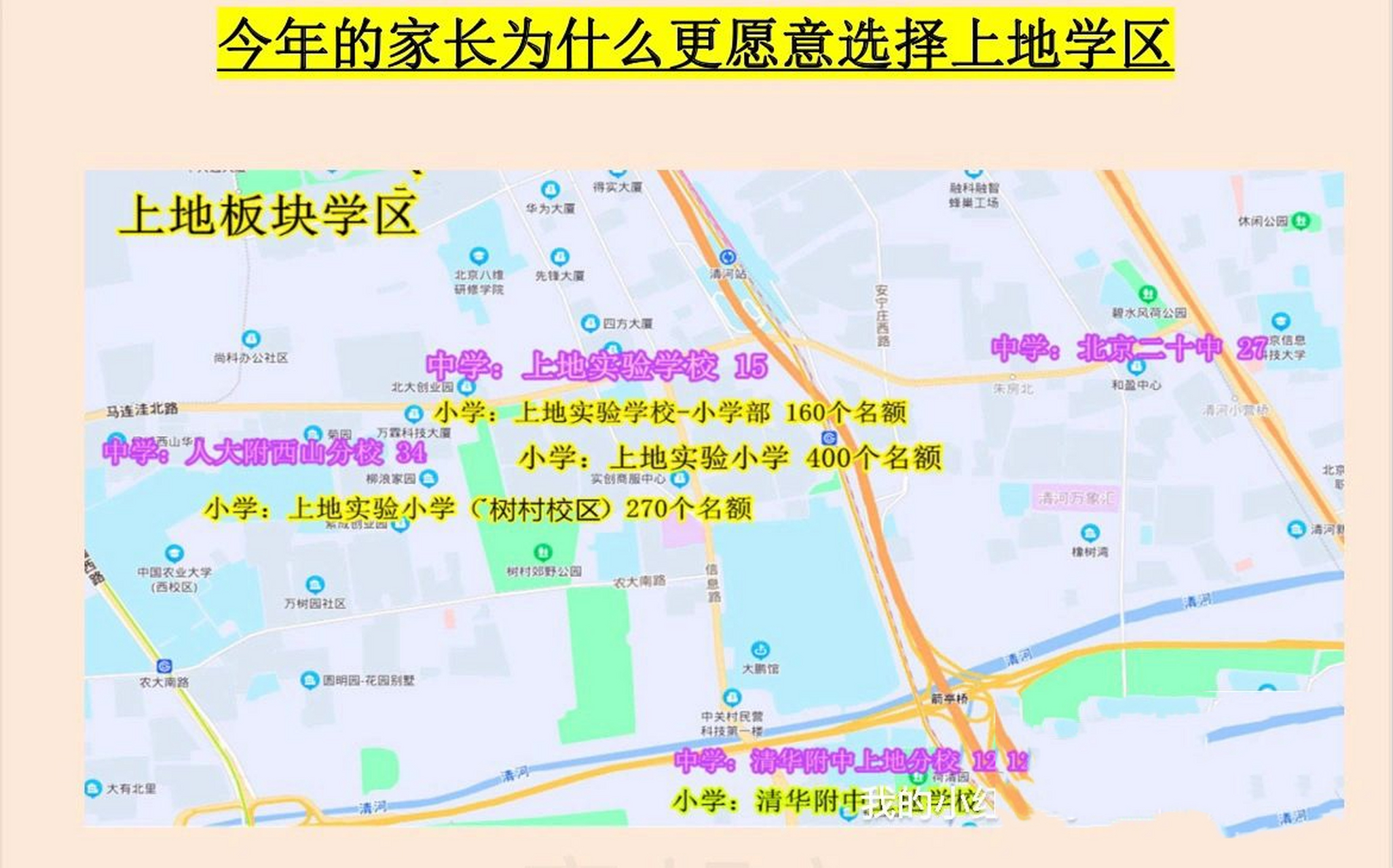 北京海淀区学区划分图图片