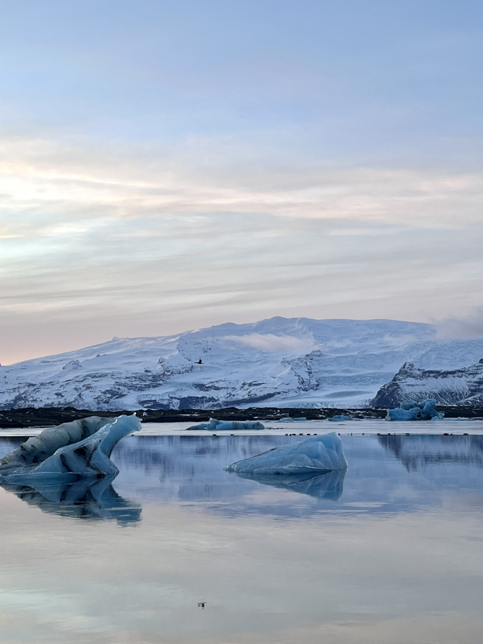 冰岛最著名的湖冰河湖图片