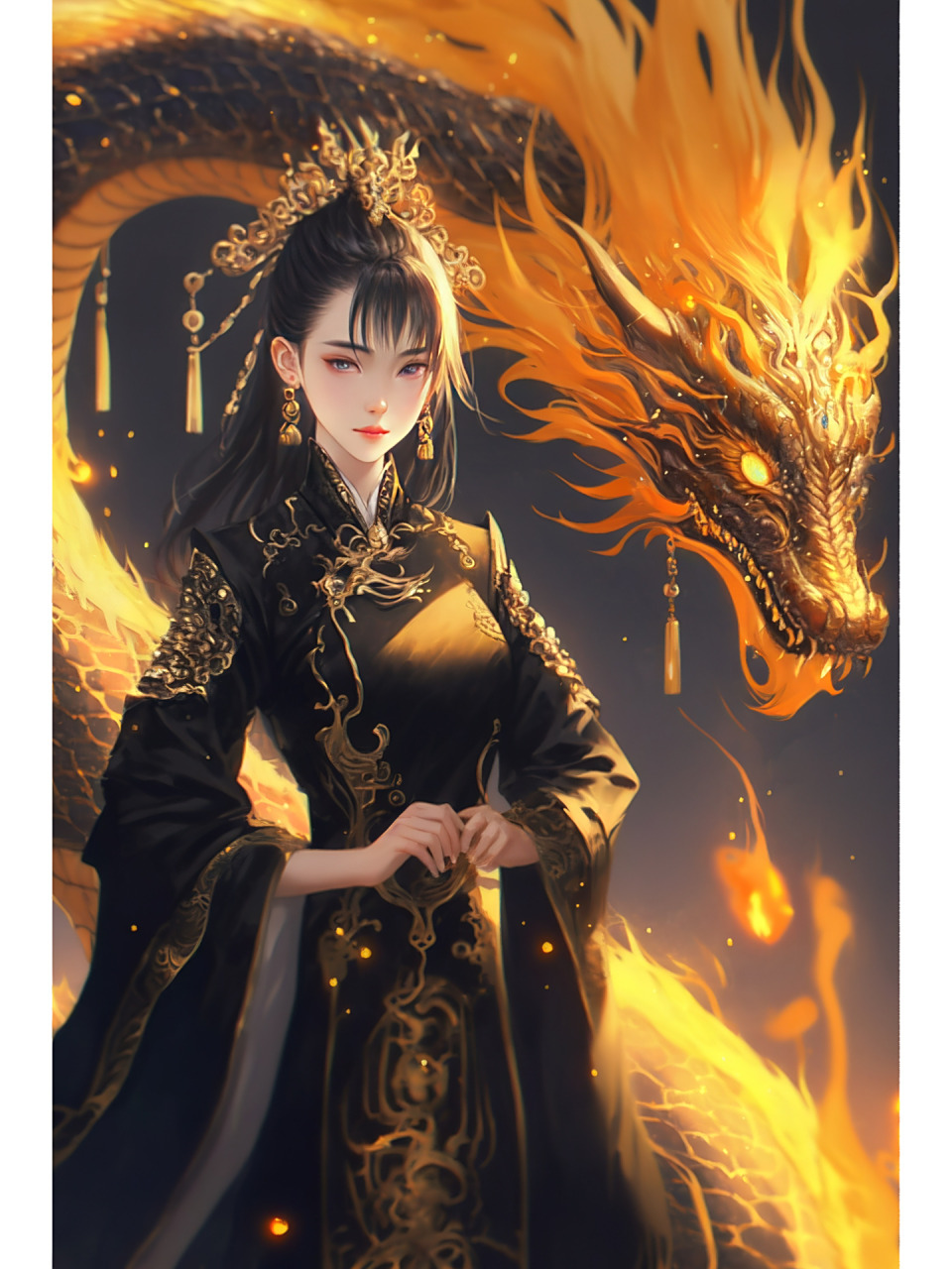 还是说画个凤凰美人先?