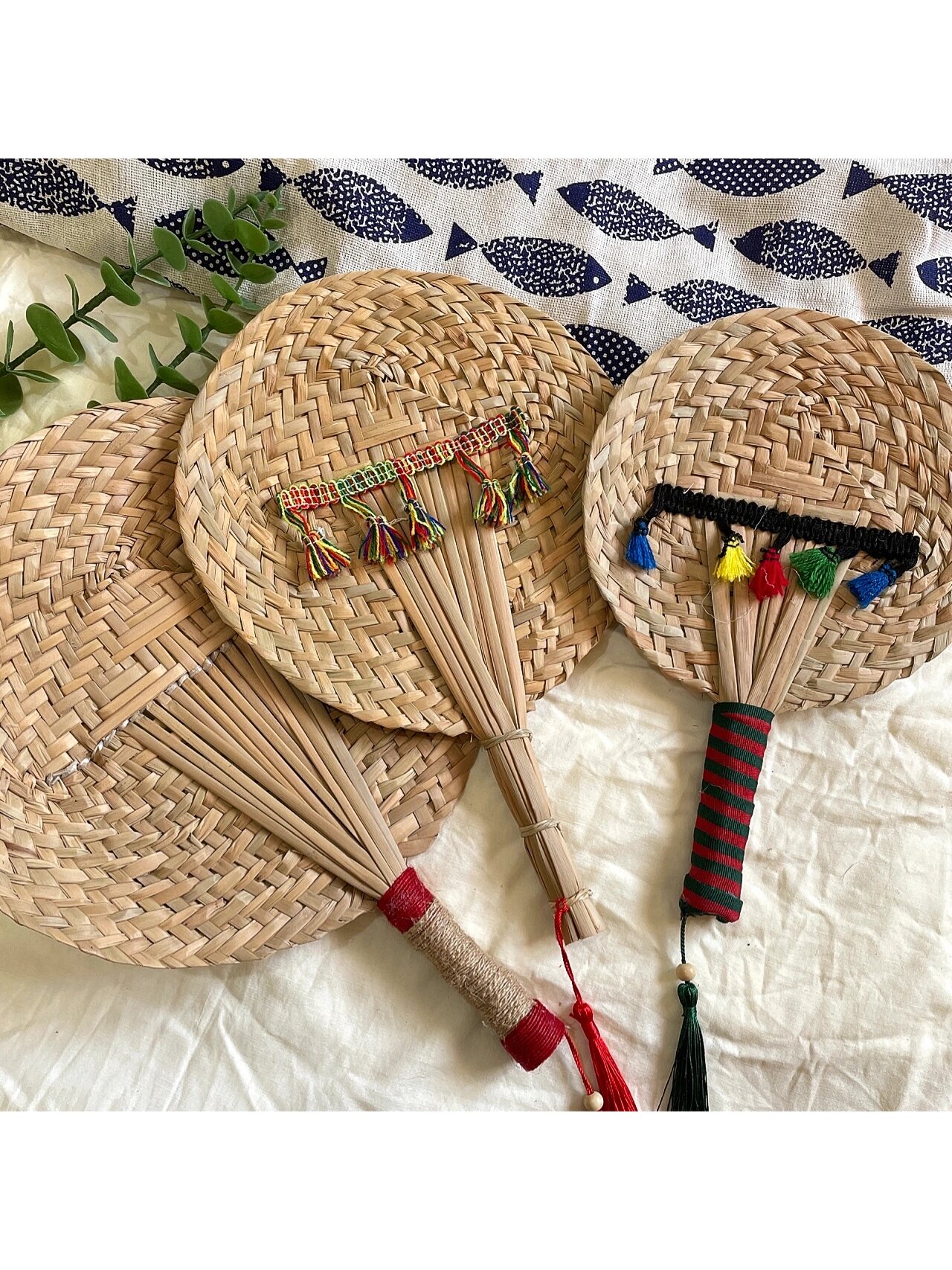 老一辈的情怀——手工草编蒲扇