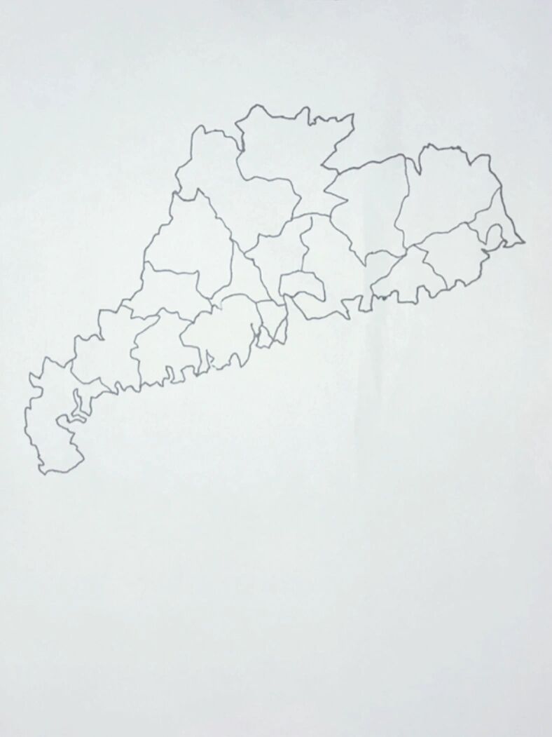 广东省地图@张宝说的动态