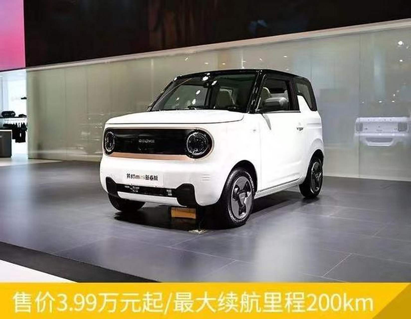 吉利熊猫mini是一款非常受欢迎的微型电动车,以其时尚的外观和出色的