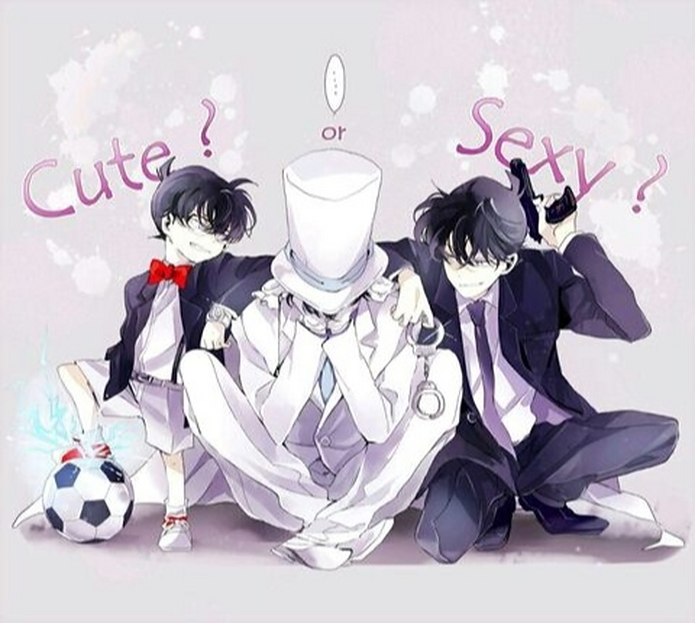 快斗和新一是小时候就认识的.(虐)