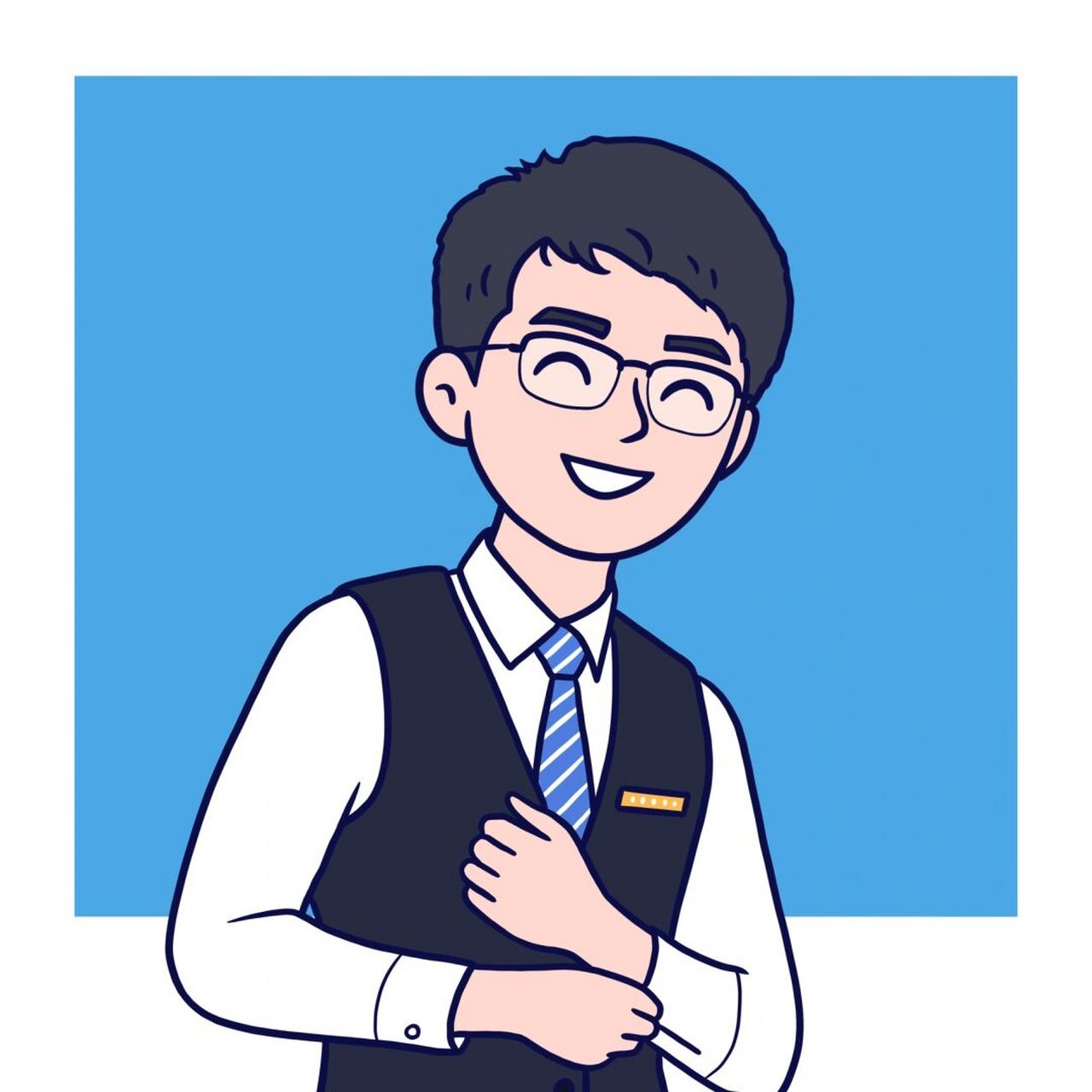 职业小头像(第五弹)下一波准备律师,tony和 下一波准备律师,药师,tony