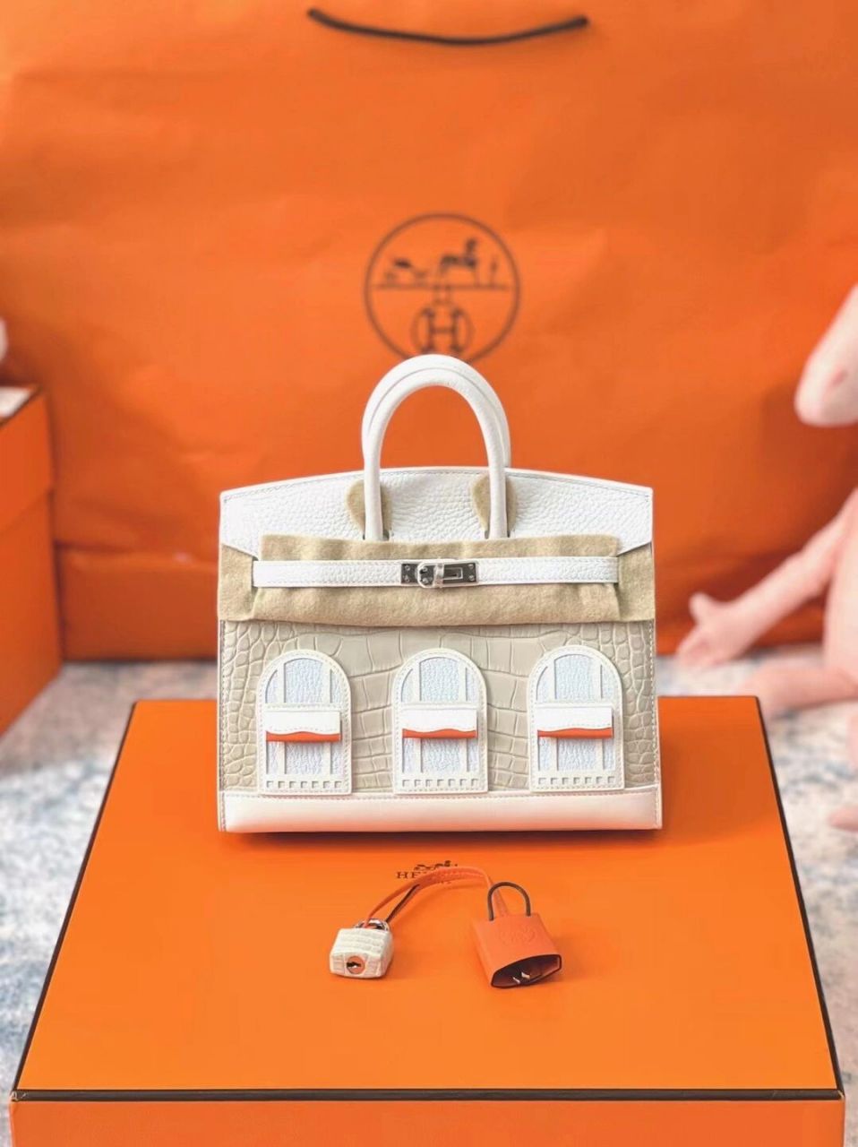 爱马仕白房子好价全7815分享 173w 173w hermes爱马仕96 birkin