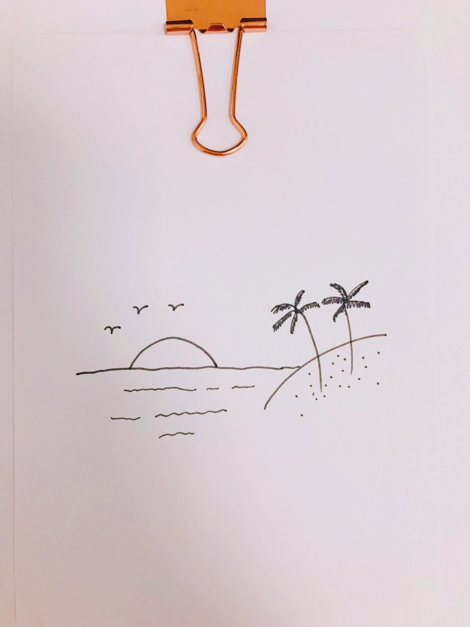 简笔画 | 大海 大海简笔画