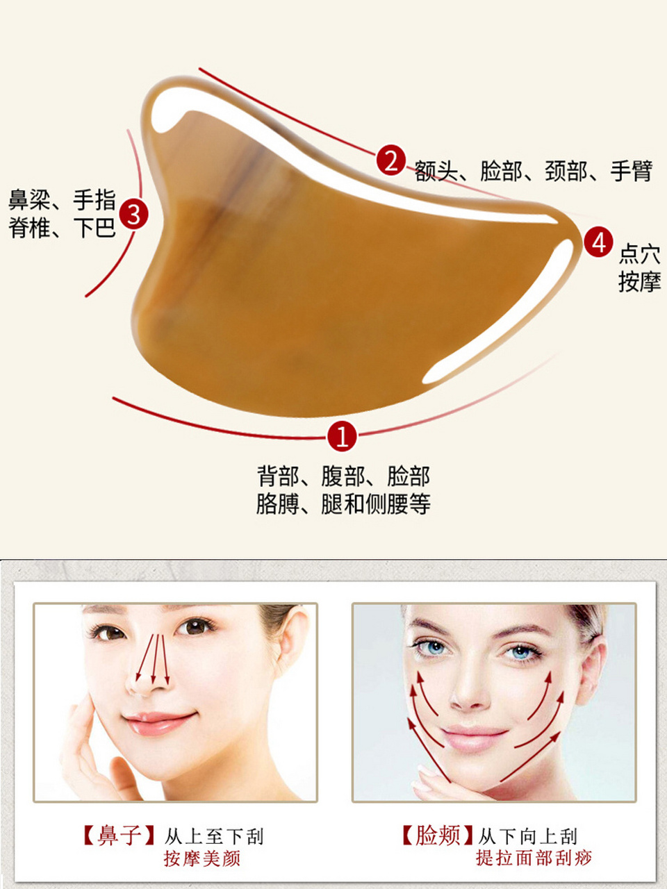 头部刮痧的好处,常用电脑手机上班族已收藏 缓解疲劳,94头部刮痧的