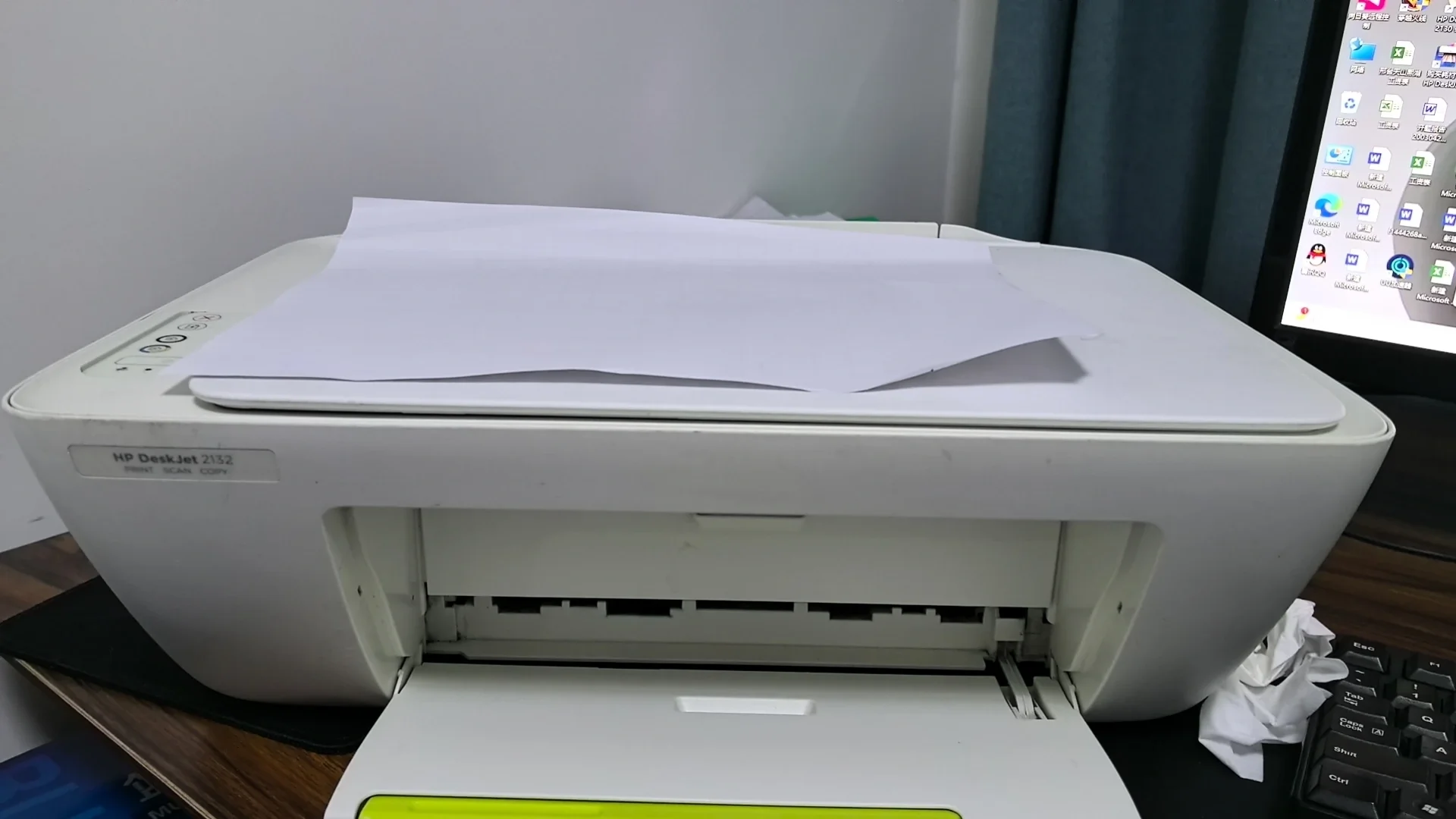 惠普2132小白机 惠普21系列打印机140元支持打印复印加一个otg线可以