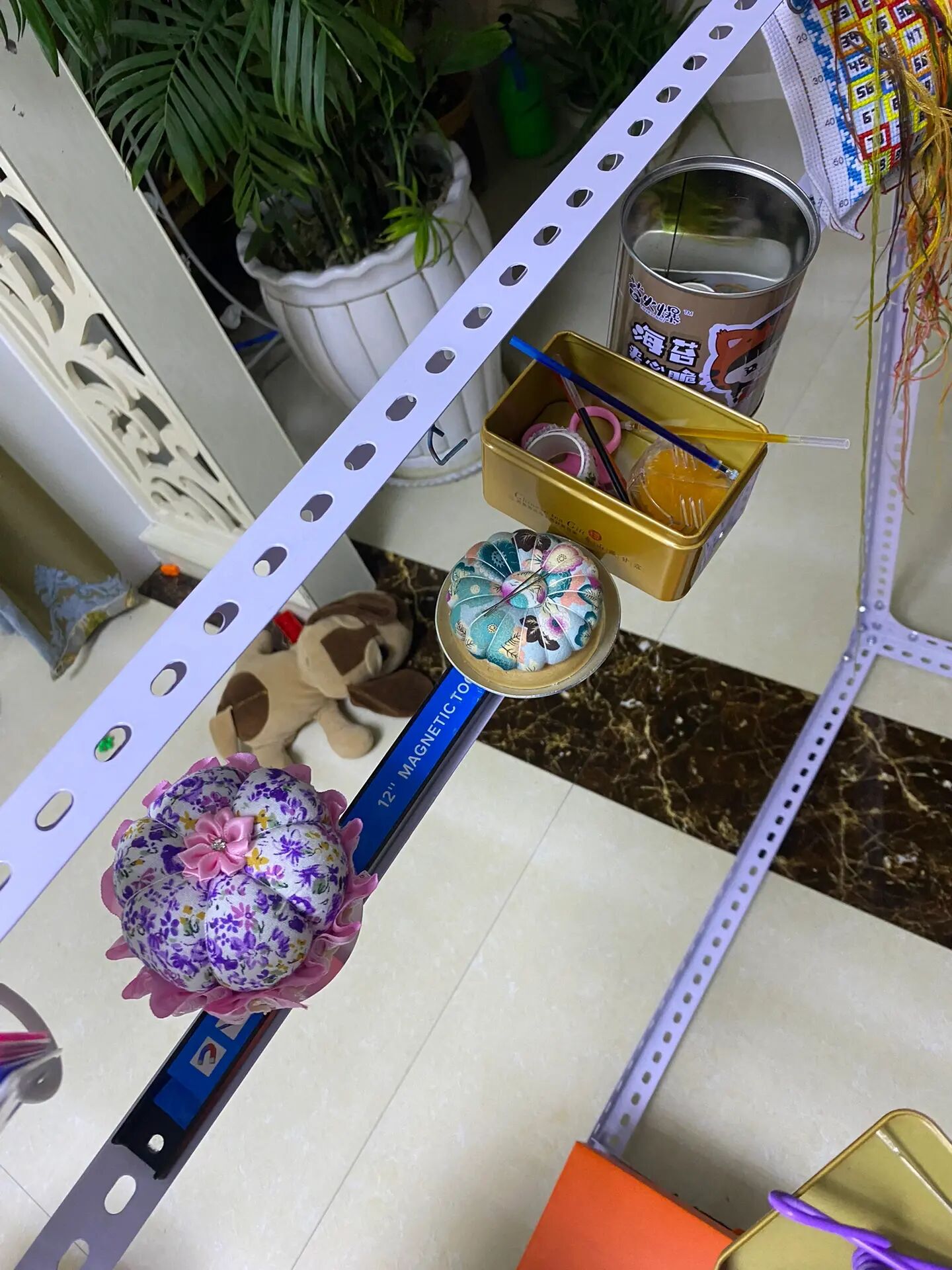 自制绣架详细细节