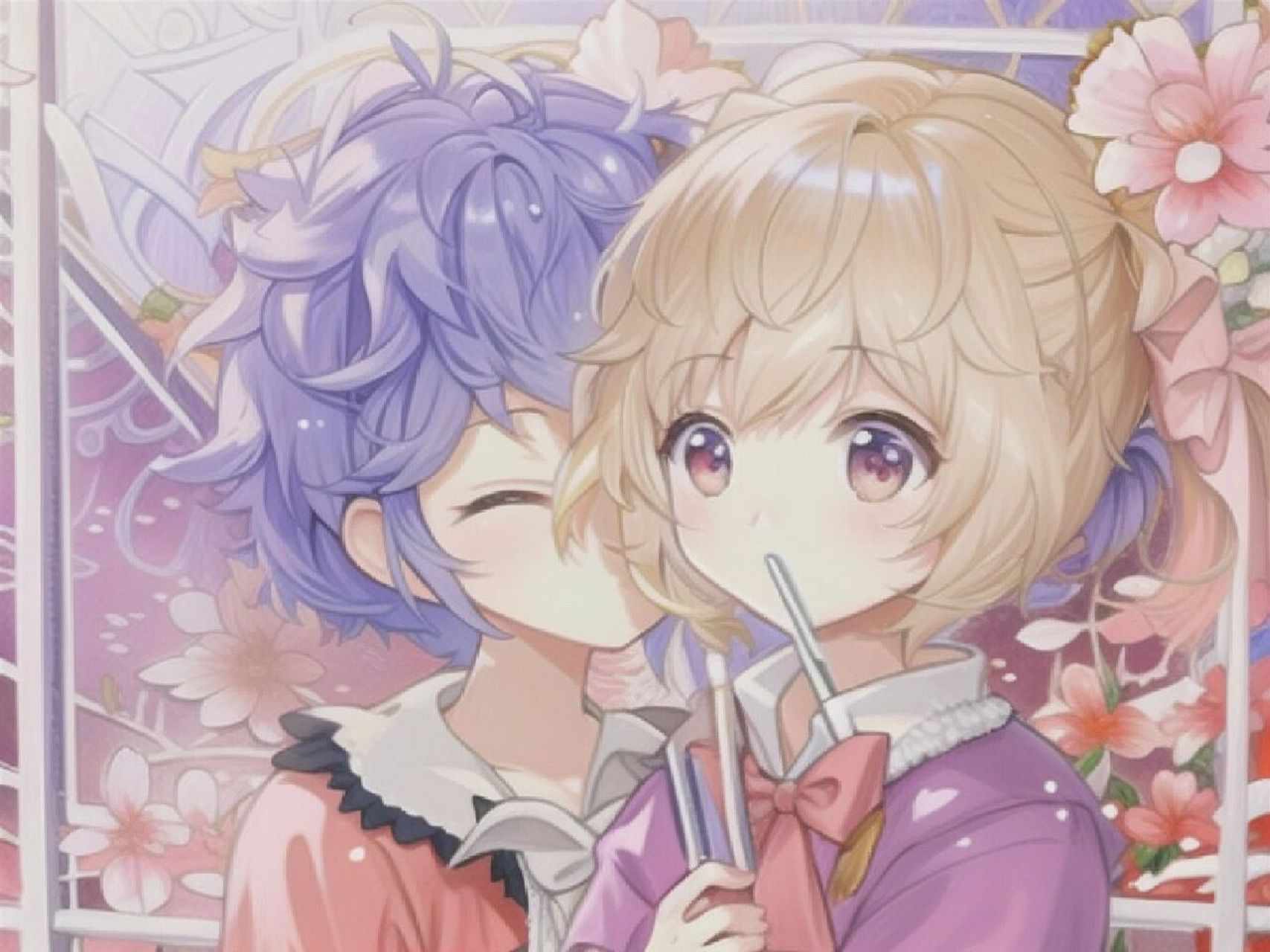 库库鲁,你? 库库鲁亲了安安