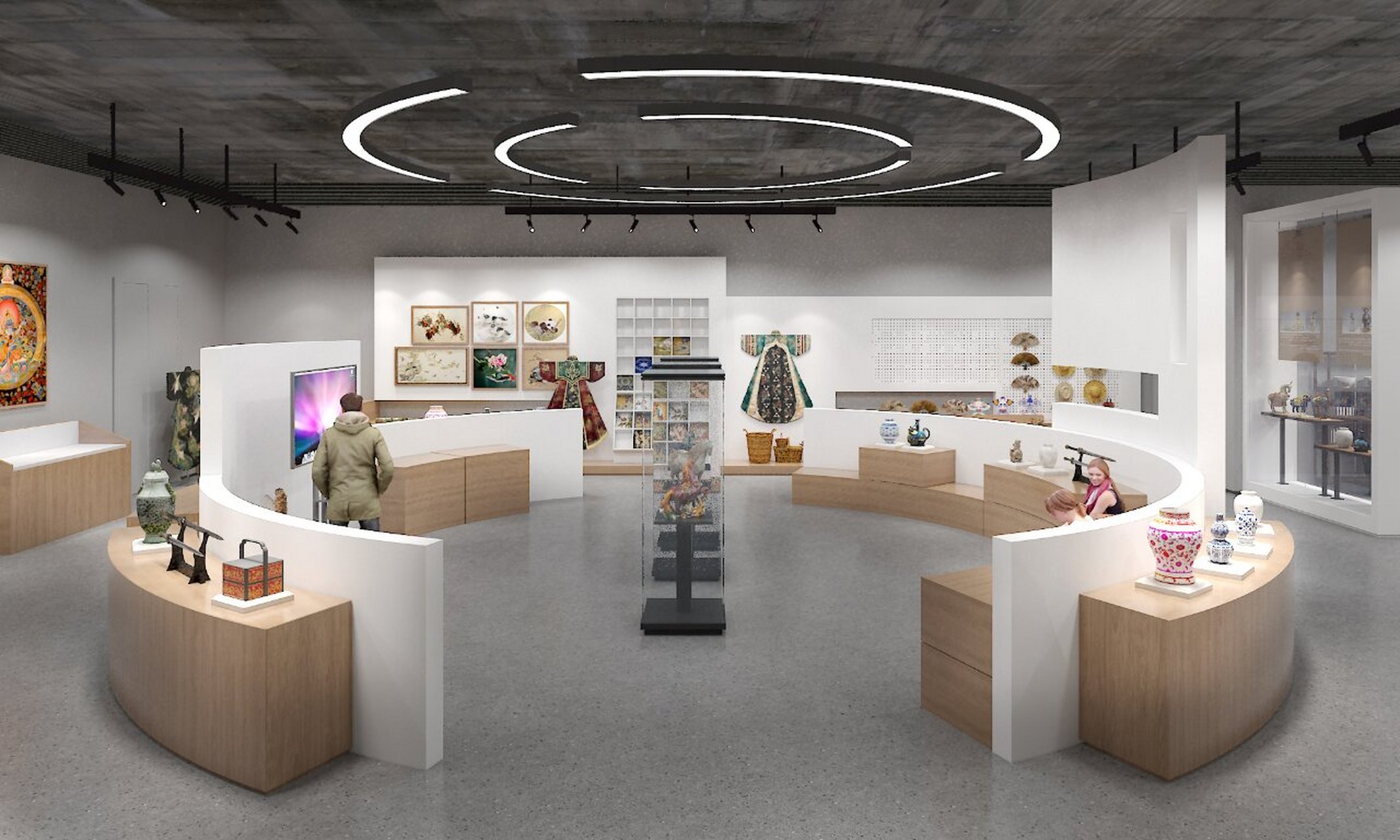 0 非遗体验馆的设计需要考虑以下