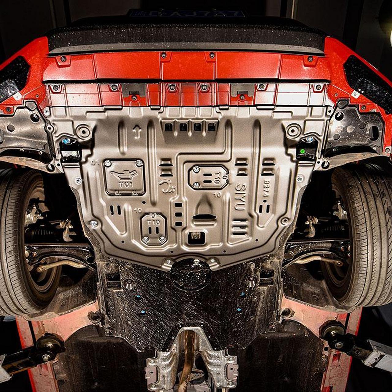 十一代思域发动机下护板,冷轧钢 镁铝合金材质