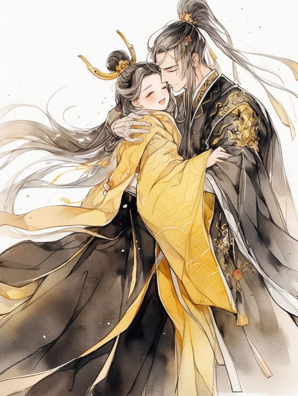 古风情侣头像帝后 填一下薯友的坑01