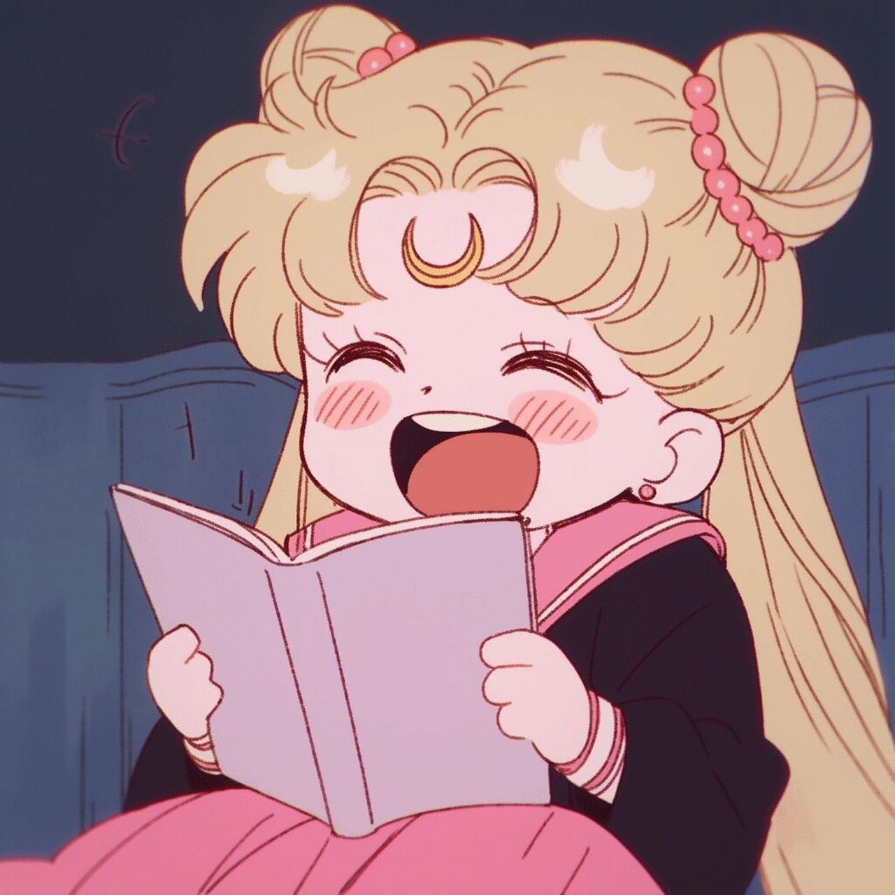 美少女战士| 女生读书头像