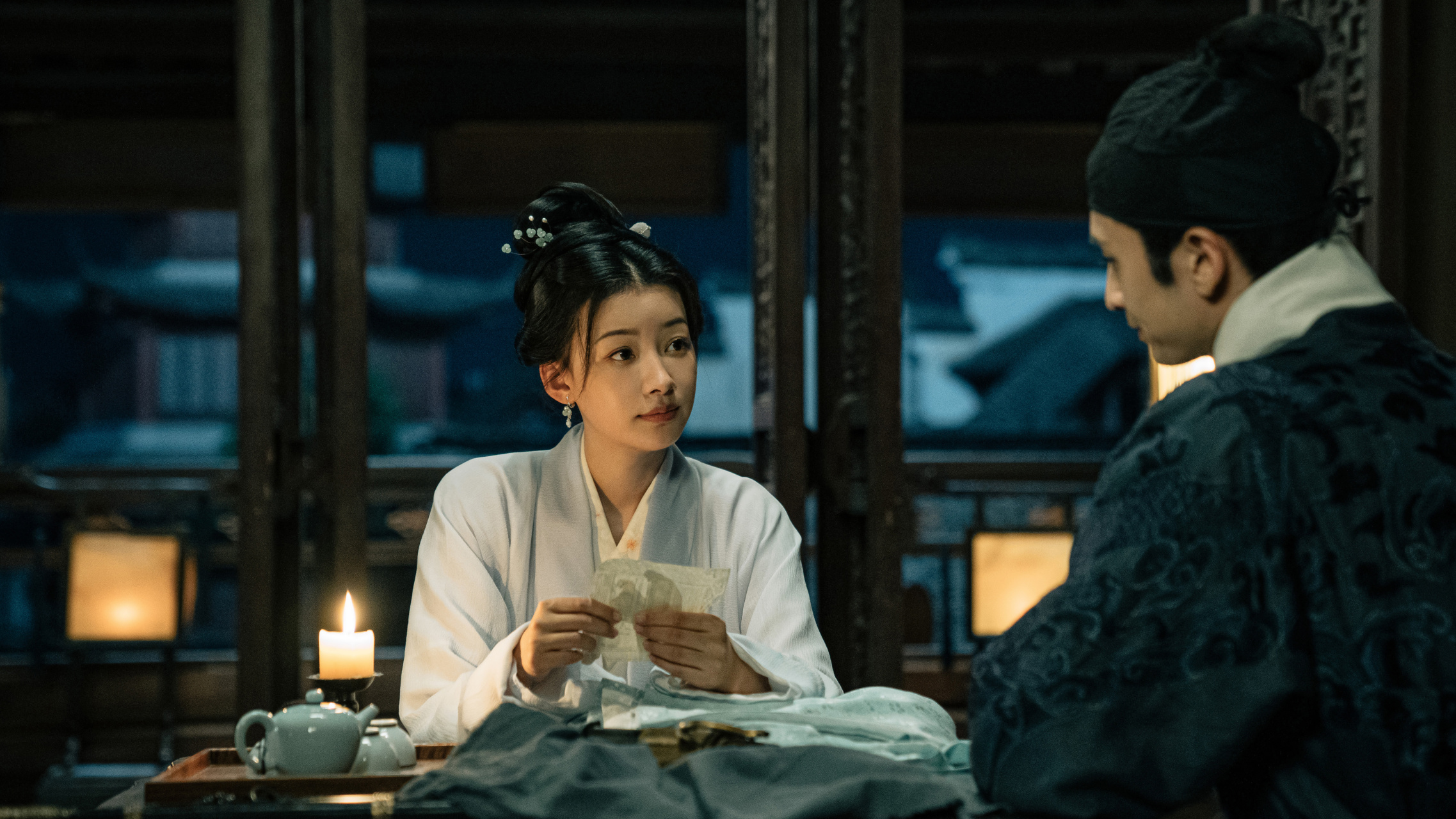 孙怡#山河之影# 更新一波舒棠@孙怡 高清剧照,今晚大家记得追更拧